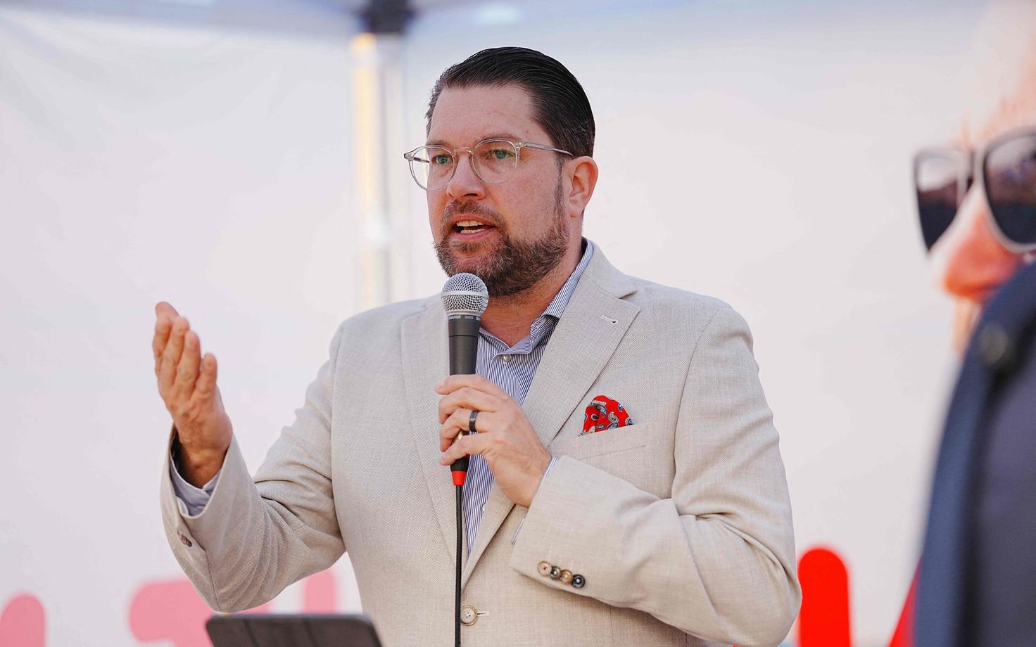 Rootsi Demokraatide partei (SD) liider Jimmie Åkesson