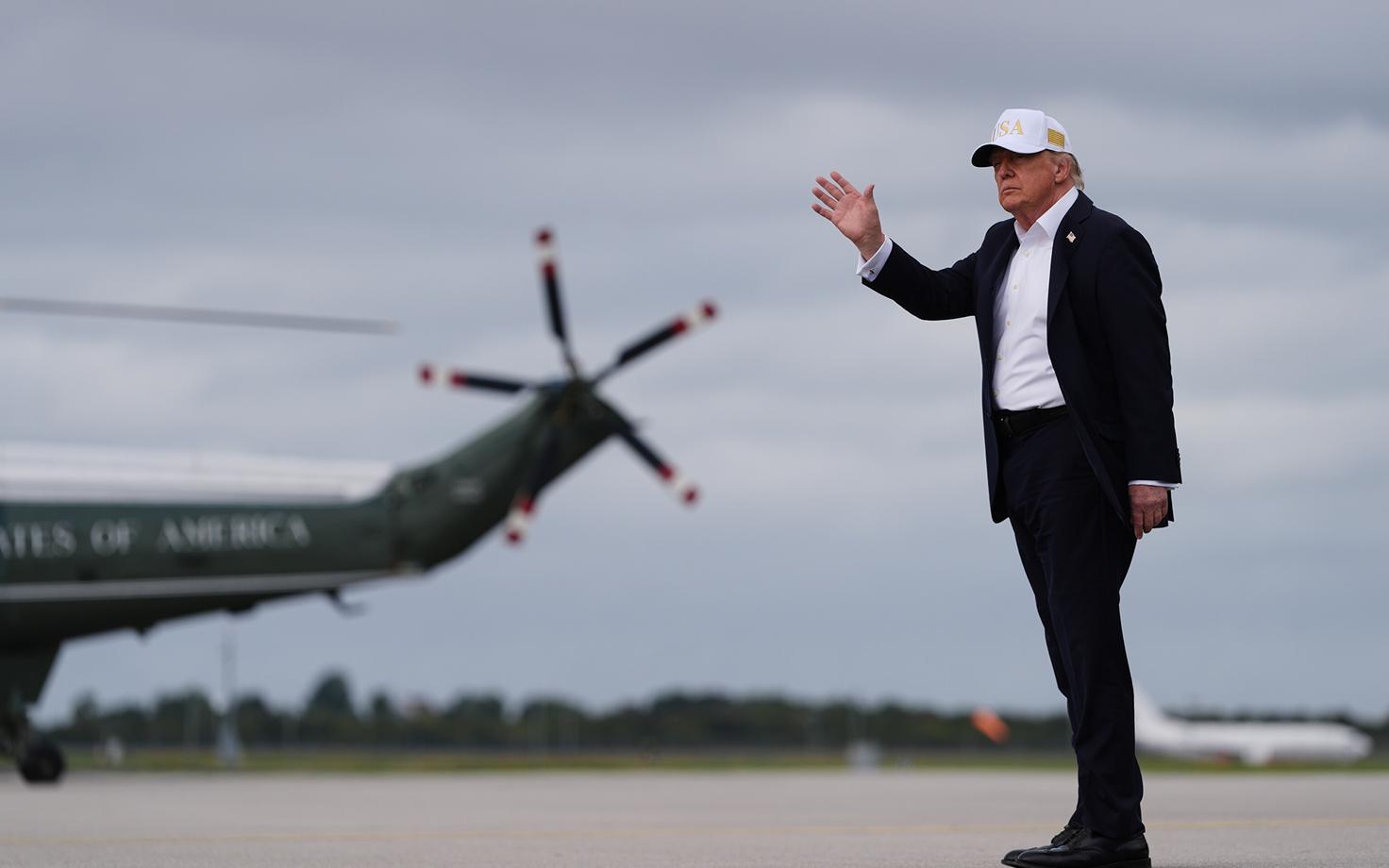 Дональд Трамп в Ирландии.