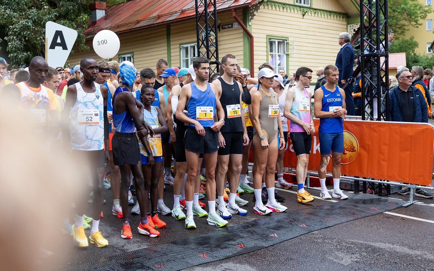 Tallinna maratoni start