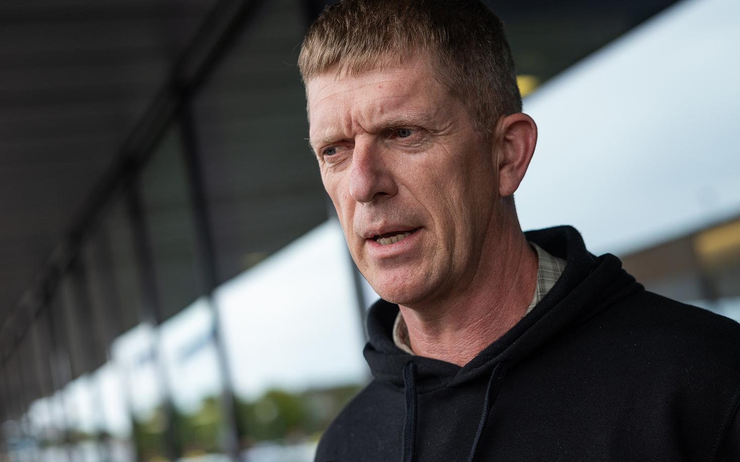 Martin Herem Tallinna lennujaamas.