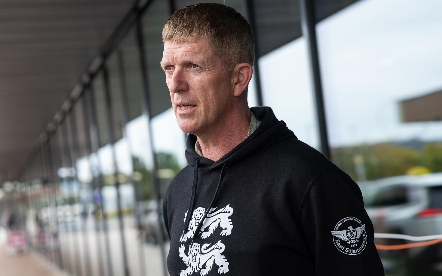 Martin Herem Tallinna lennujaamas.