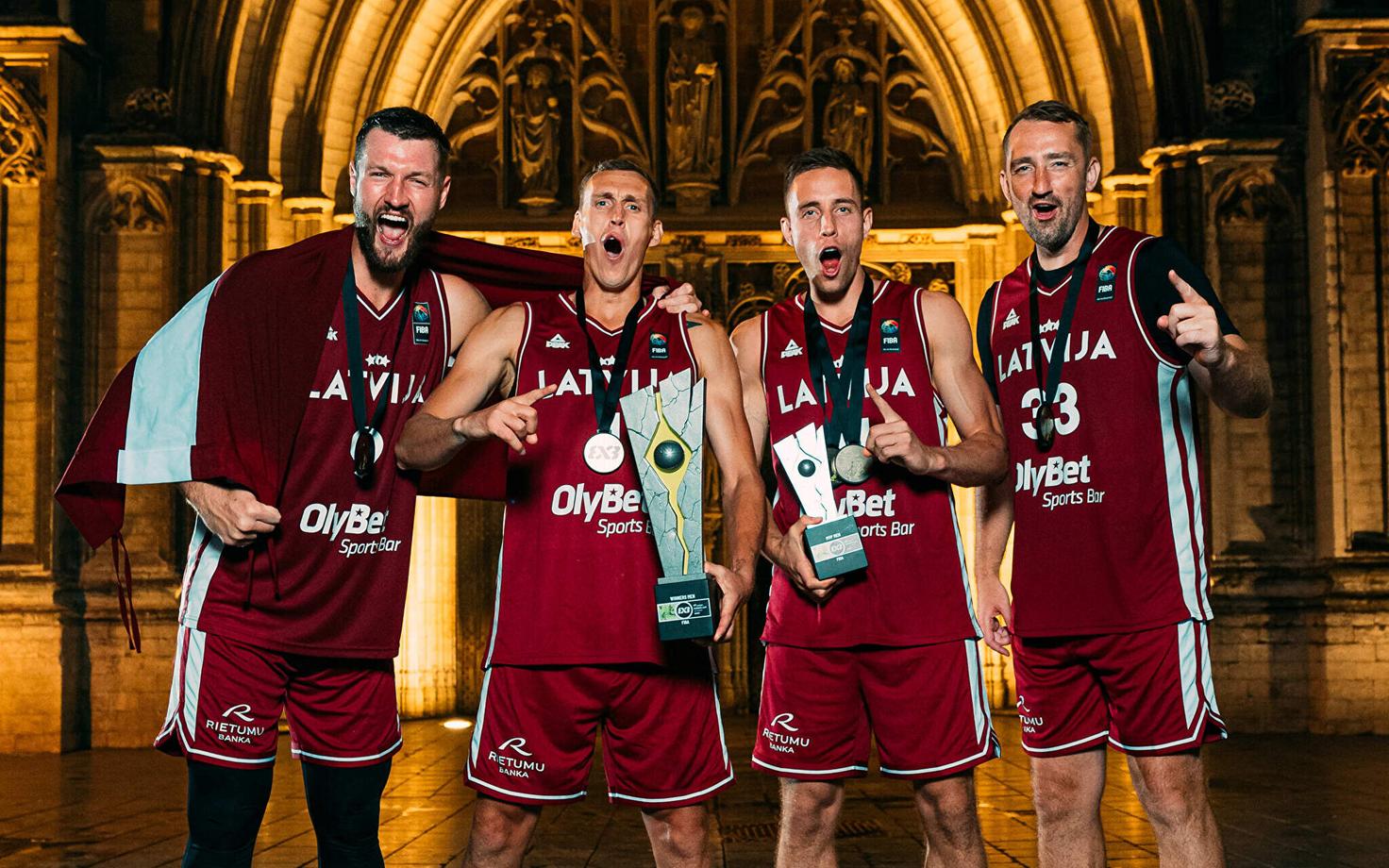 Läti 3x3 korvpallikoondis tuli Euroopa meistriks