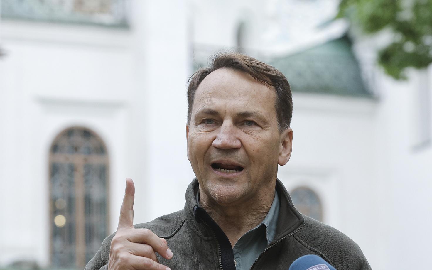 Poola välisminister Radoslaw Sikorski.