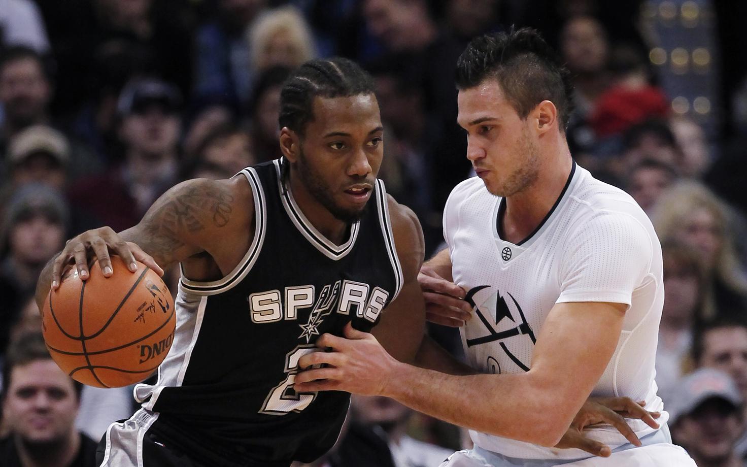 Kawhi Leonard ja Danilo Gallinari 2015. aastal