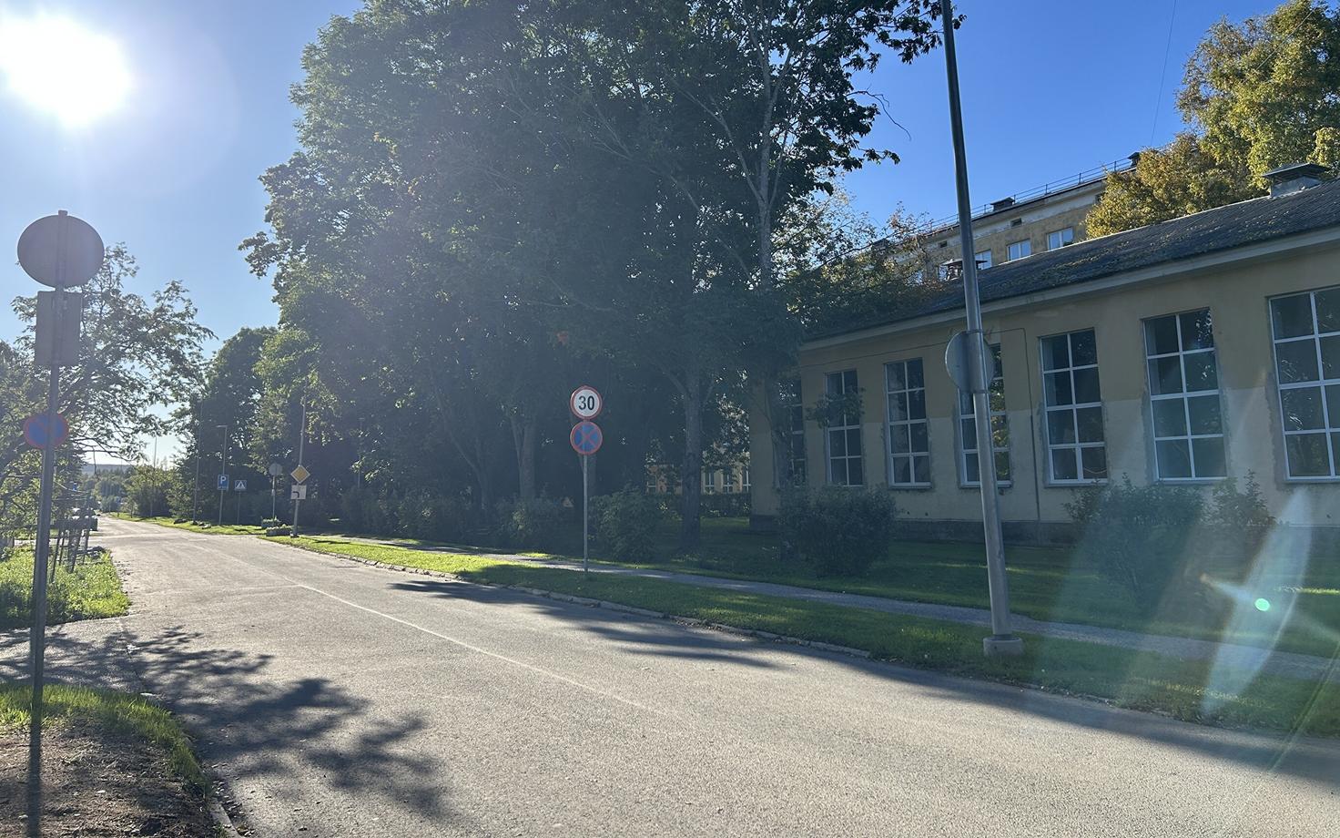 Улица Эндла в Кохтла-Ярве, на которой произошла массовая драка.