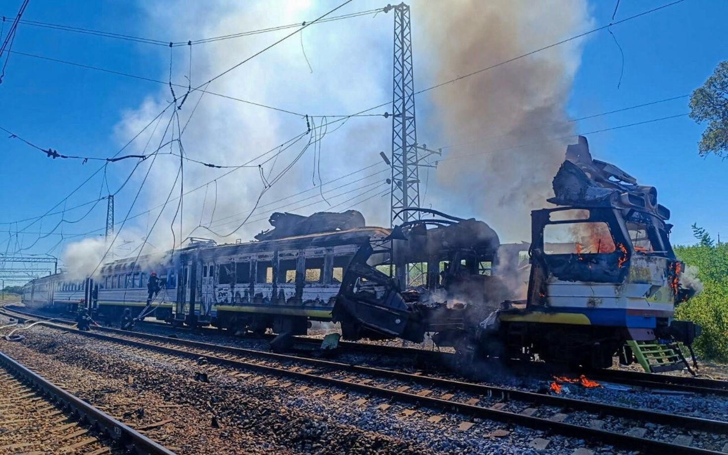Venemaa jätkab Ukraina raudteetaristu ründamist