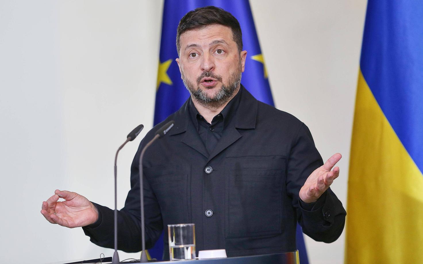 Ukraina president Volodõmõr Zelenski