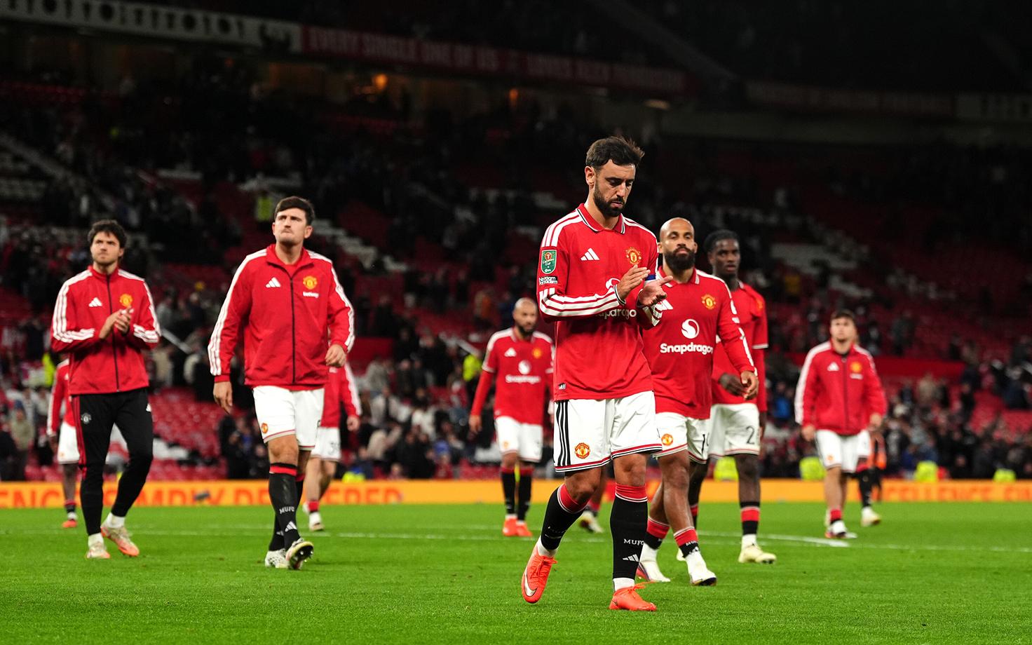 Manchester Unitedi mängijad.