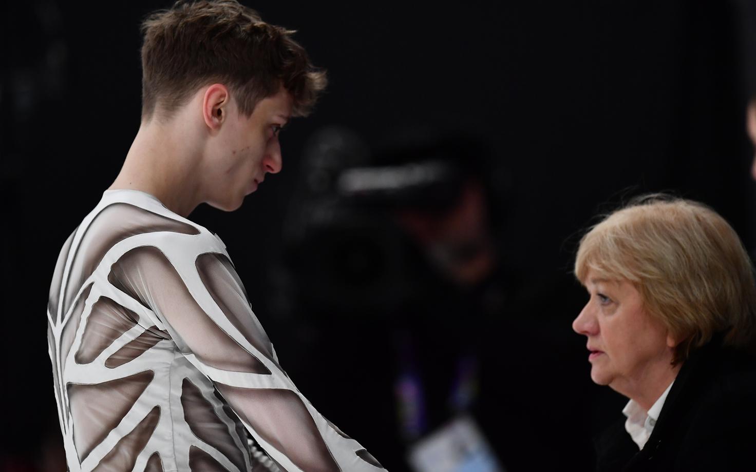Mihhail Selevko ja Irina Kononva Tallinnas toimunud Euroopa meistrivõistlustel