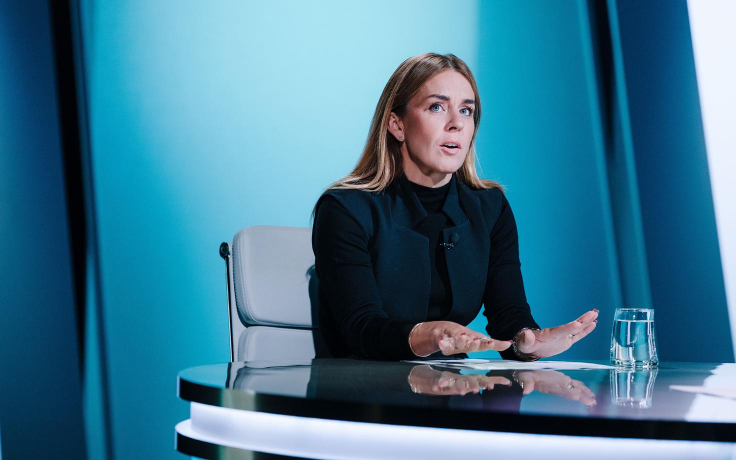 Majandus- ja tööstusminister Liina Vahtras.
