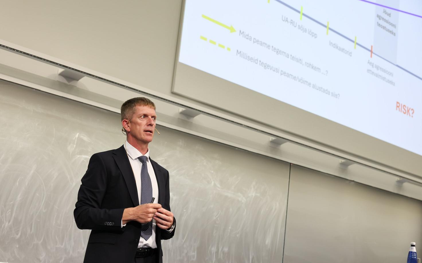 Tartu Ülikooli tulevikumõtte professor kindral Martin Herem.