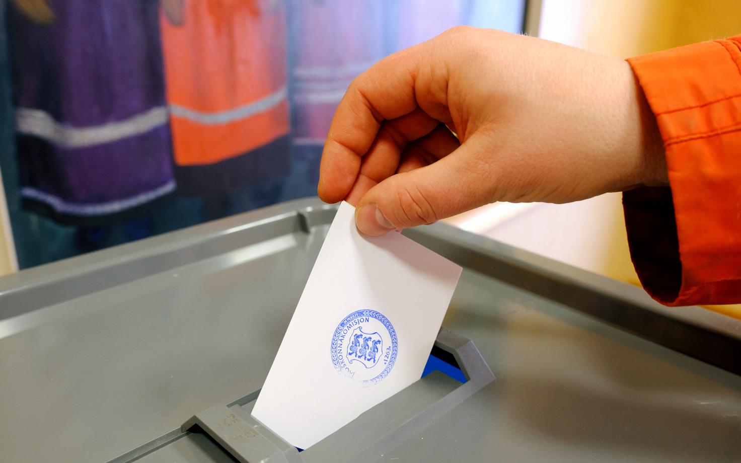 Ballot box.