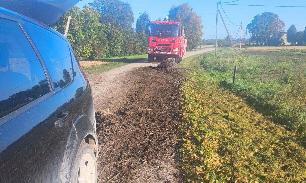 Последствия инцидента в деревне Сууре-Ракке.