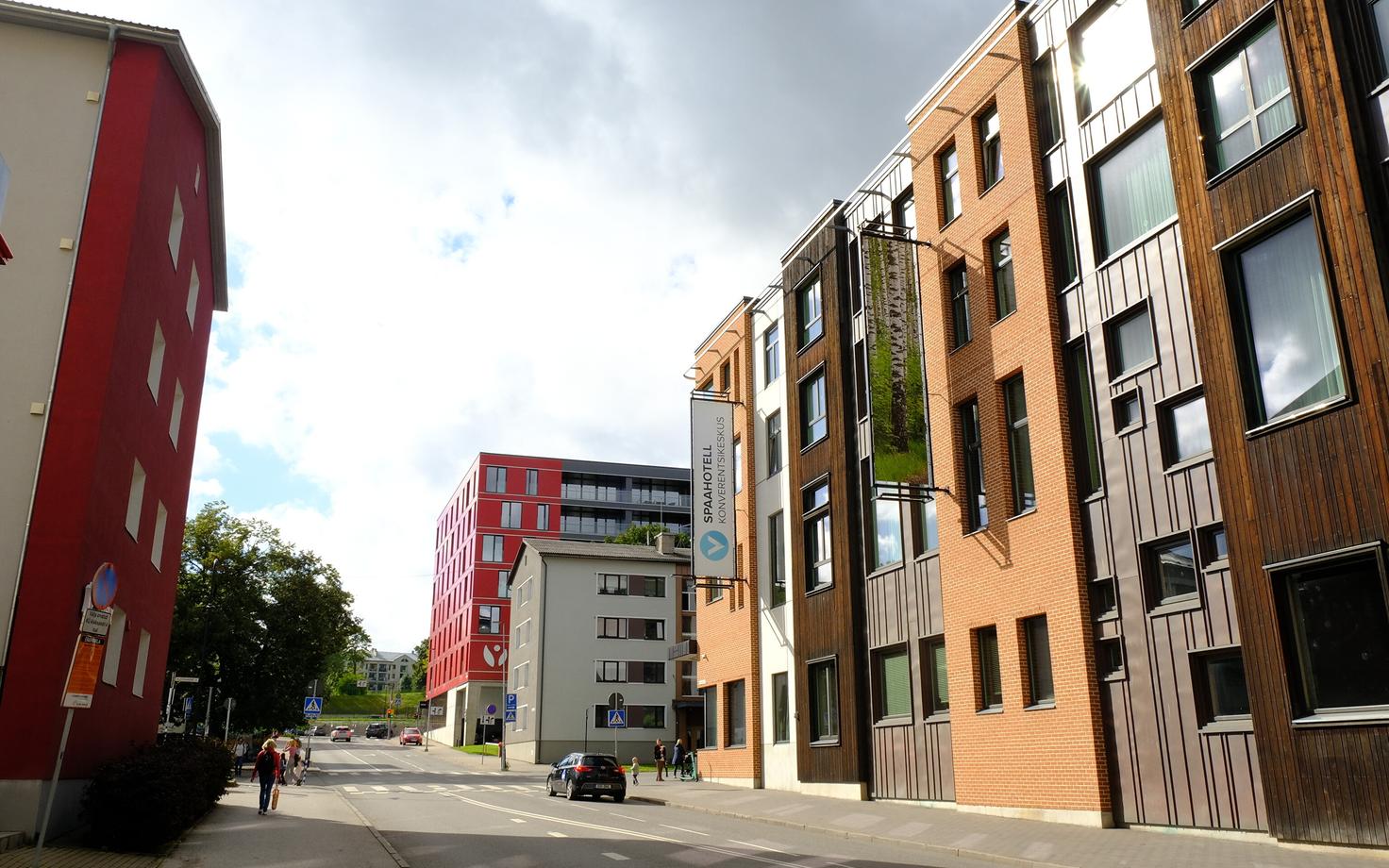 New builds in Central Tartu.