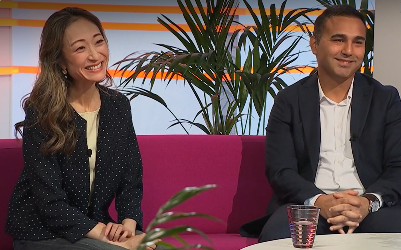 Japanese ballet repetiteur Nanae Maruyama and a Turkish tech businessman Ahmet Köse.