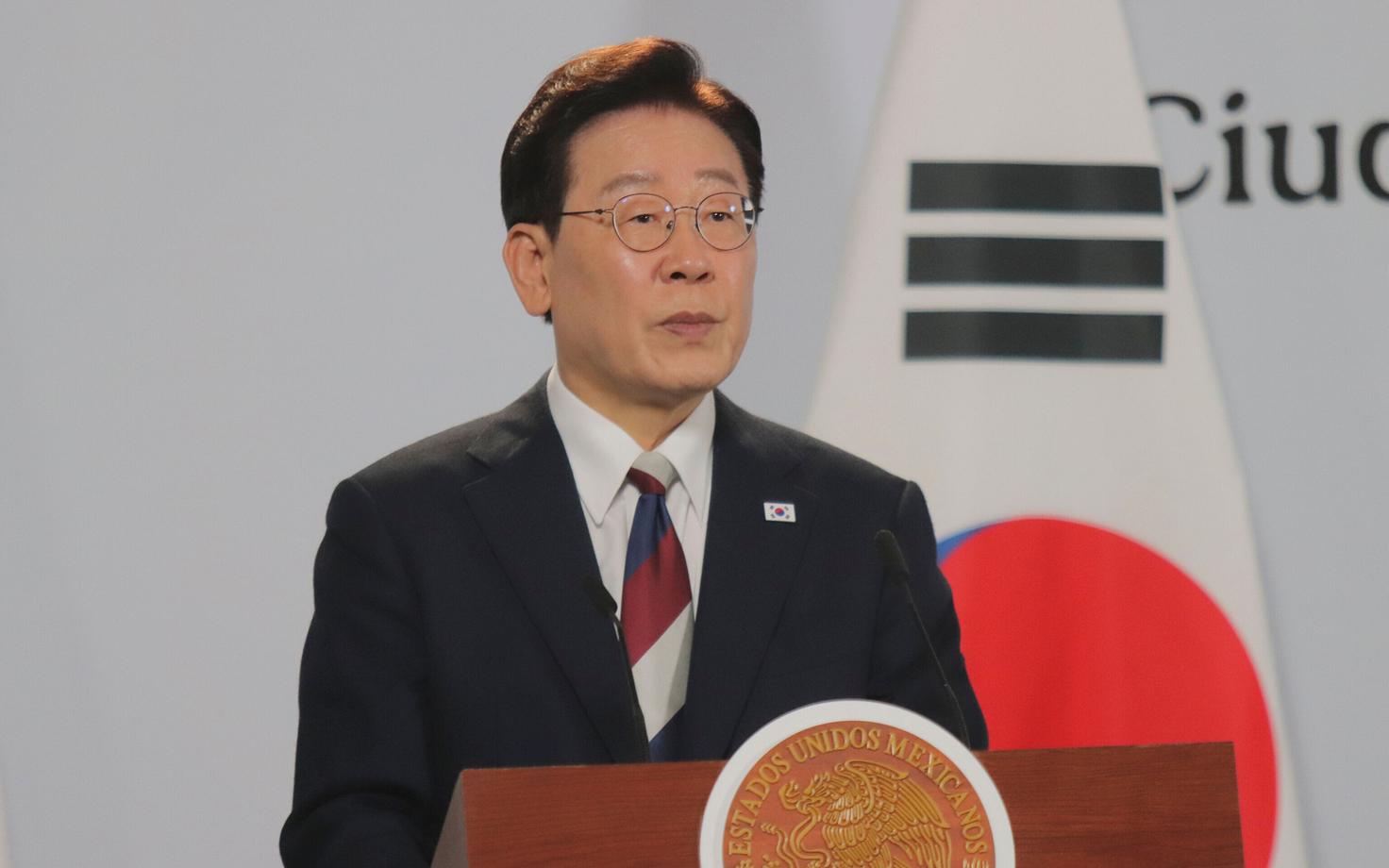 Lõuna-Korea president Lee Jae-myung