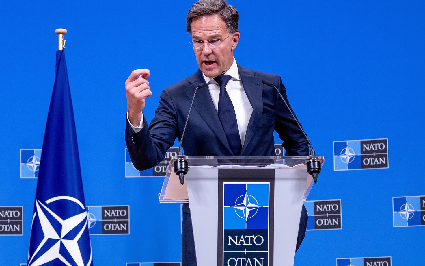 NATO peasekretär Mark Rutte