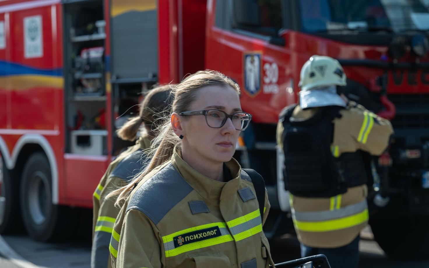 Venemaa esmaspäevase õhurünnaku toimumise kohale saabus ka psühholoog.