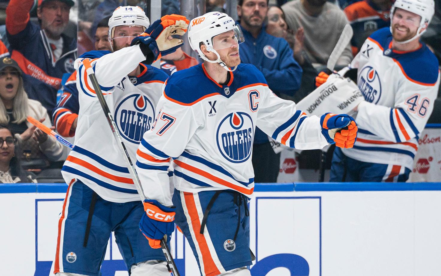 Connor McDavid osales viies väravas