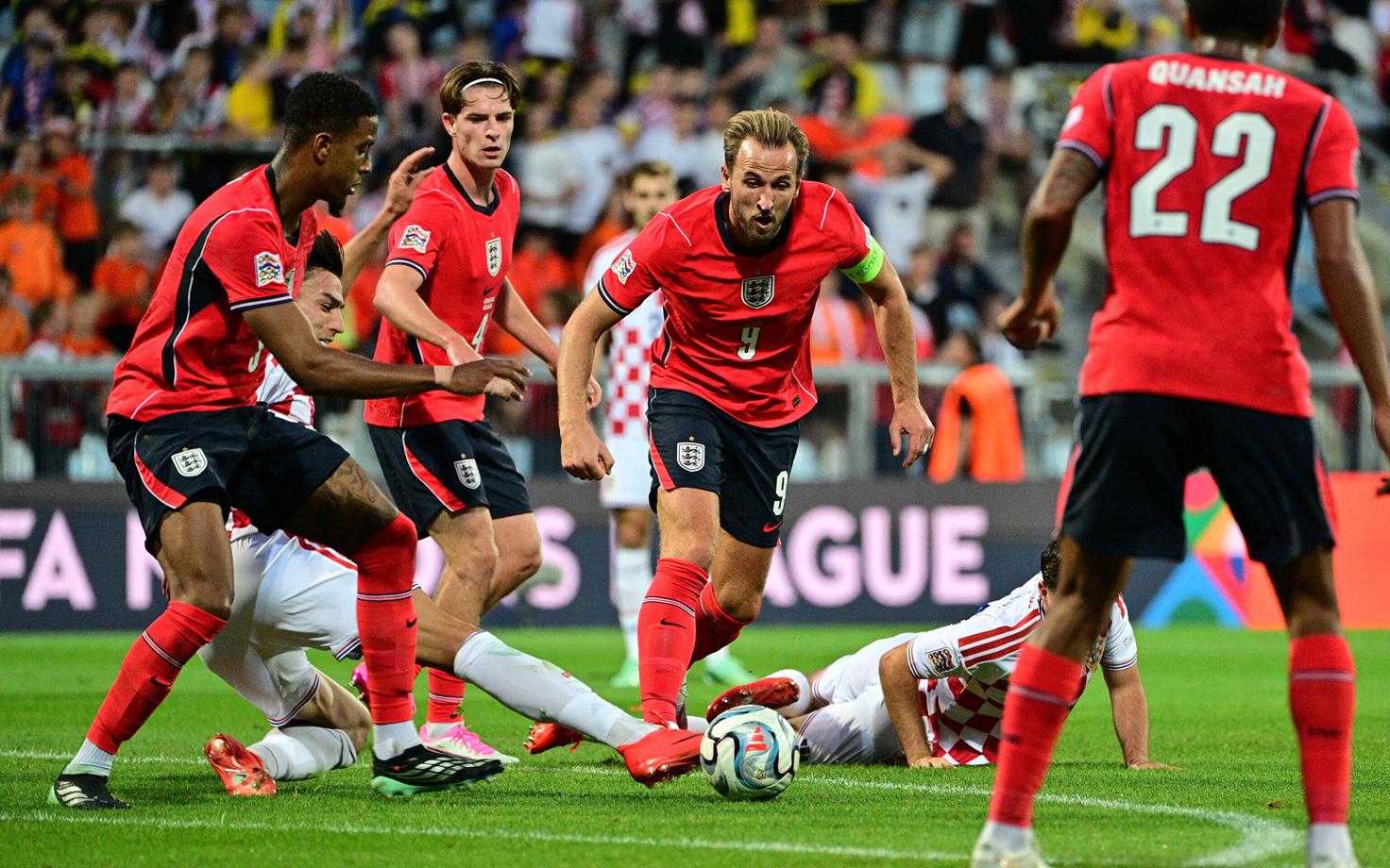 Harry Kane (kaptenipaelaga) ja Inglismaa koondis
