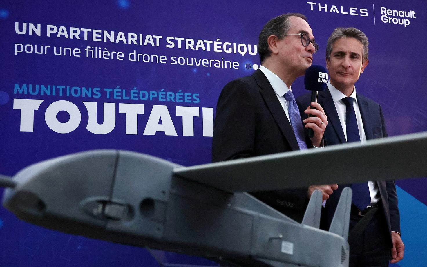 Renault и Thales будут совместно выпускать барражирующие боеприпасы Toutatis.