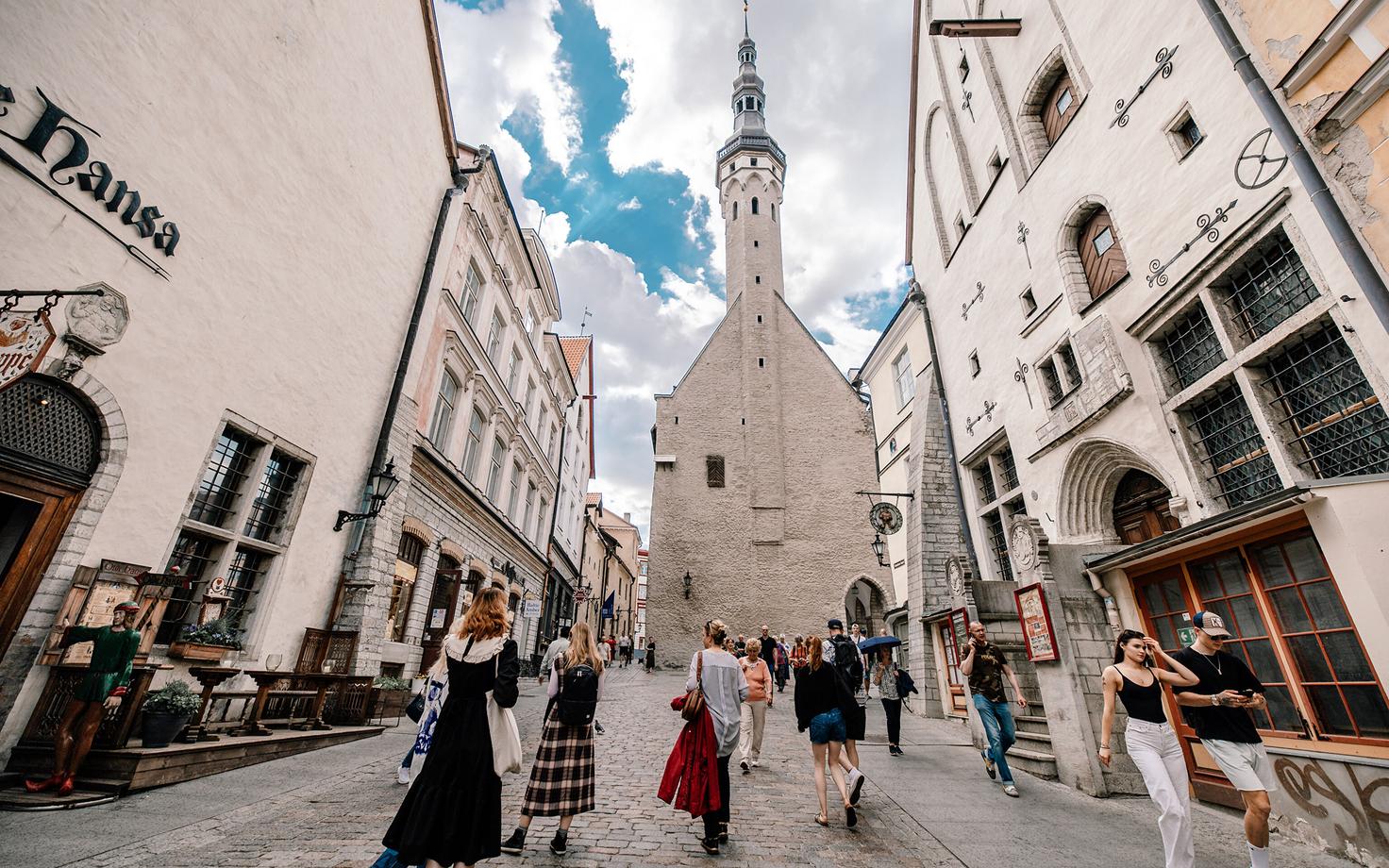 Tallinn's medieval Old Town is a perennial tourist magnet.