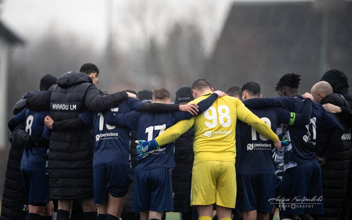 Maardu Linnameeskond players.