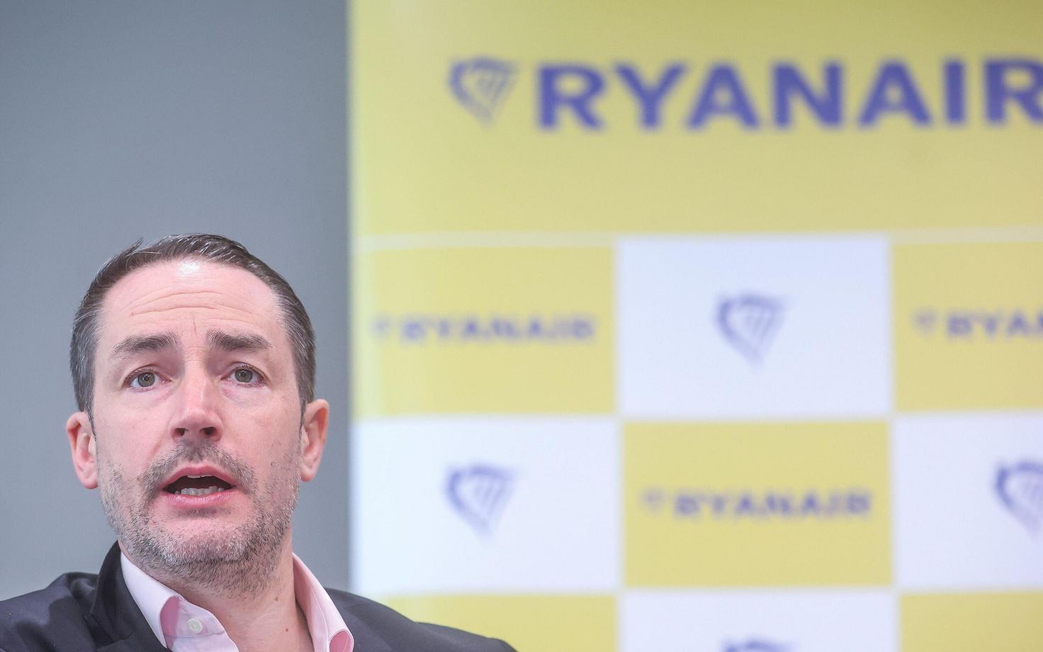 Ryanairi kommertsdirektor Jason McGuinness.