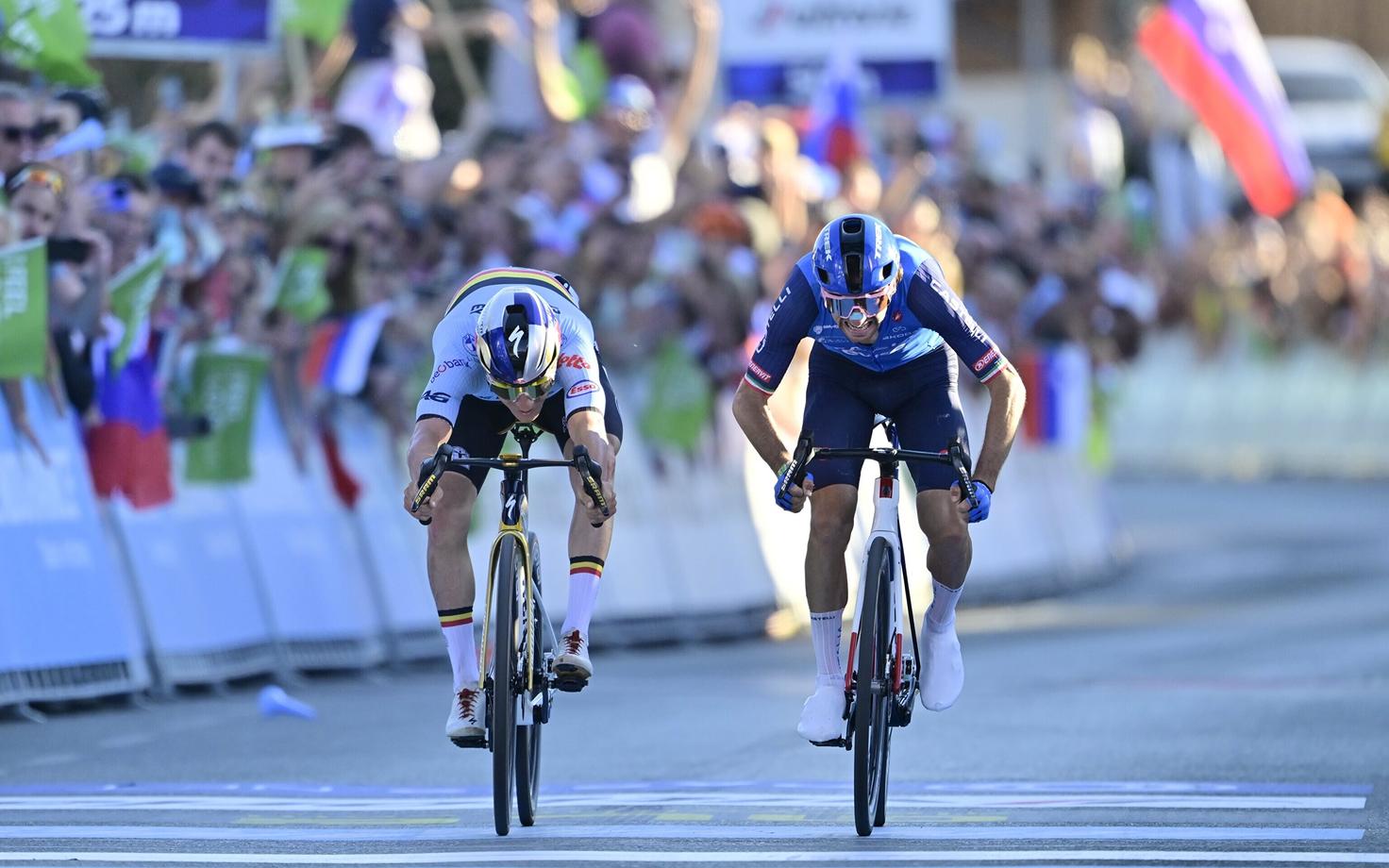 Remco Evenepoel ja Giulio Ciccone
