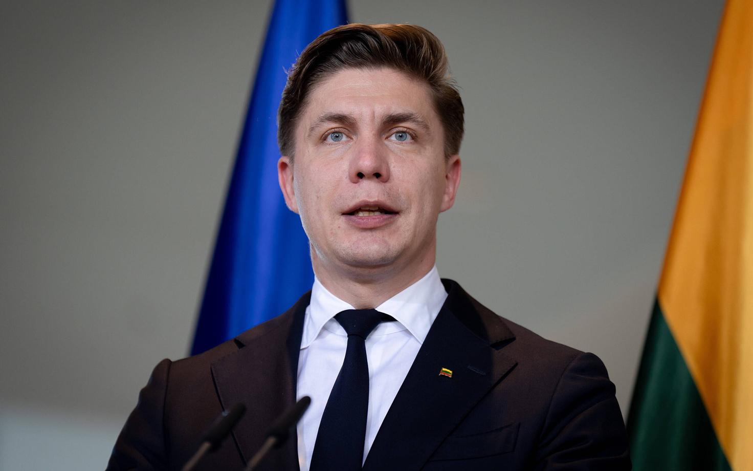Премьер-министр Литвы Миндаугас Синкявичюс.