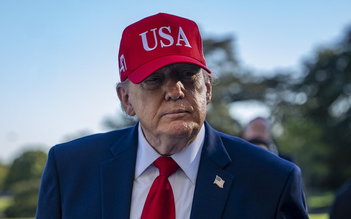 USA president Donald Trump.