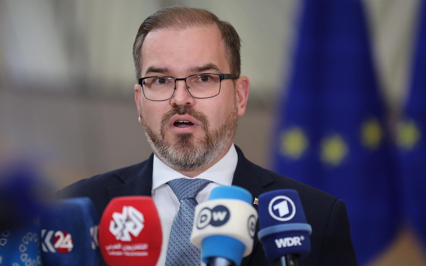 Leedu kaitseminister Robertas Kaunas