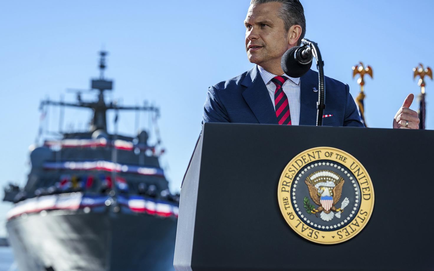 USA kaitseminister Pete Hegseth