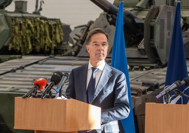 NATO Secretary General Mark Rutte during his previous visit to Estonia two years ago.
