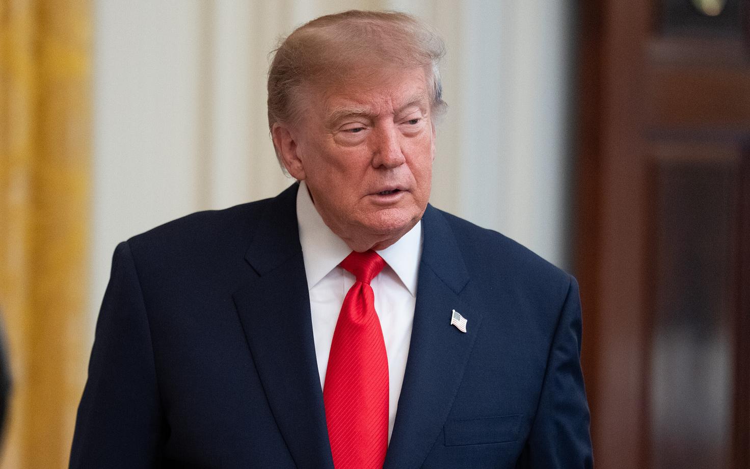 USA president Donald Trump.