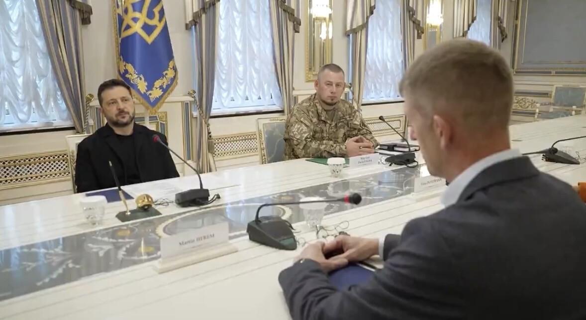 Martin Herem ja Volodõmõr Zelenski