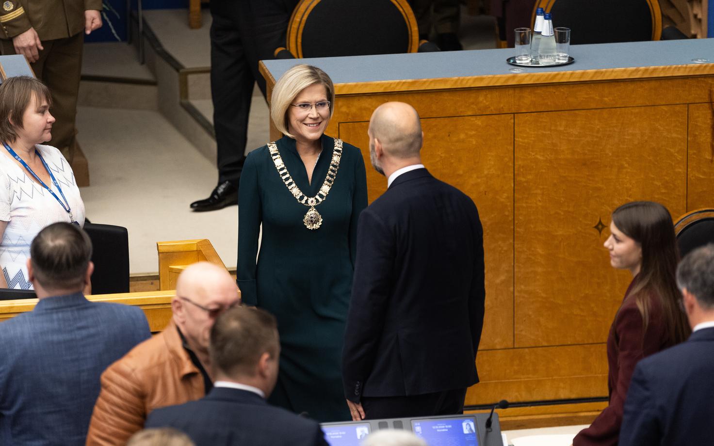 Ülle Madise astus presidendina ametisse