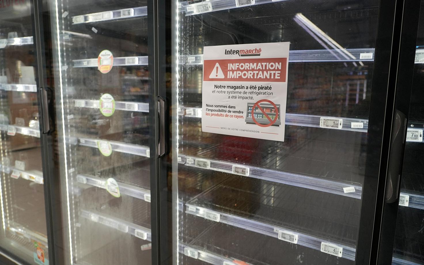 Külmikud Prantsusmaa kaubanduskeskuses
