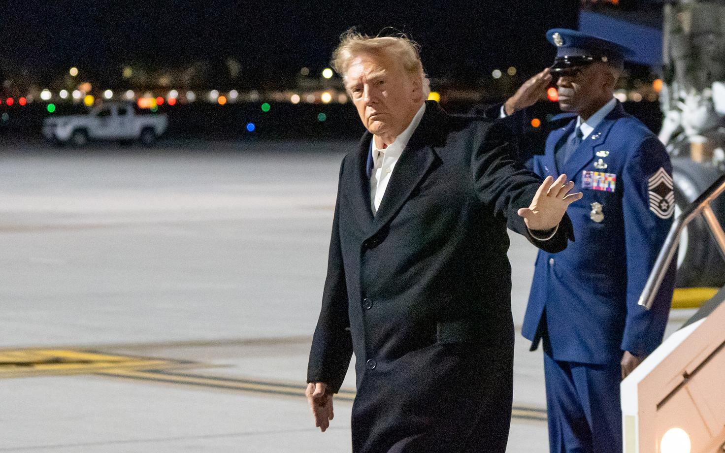 USA president Donald Trump