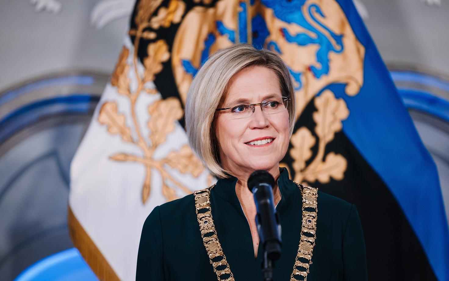 President Ülle Madise