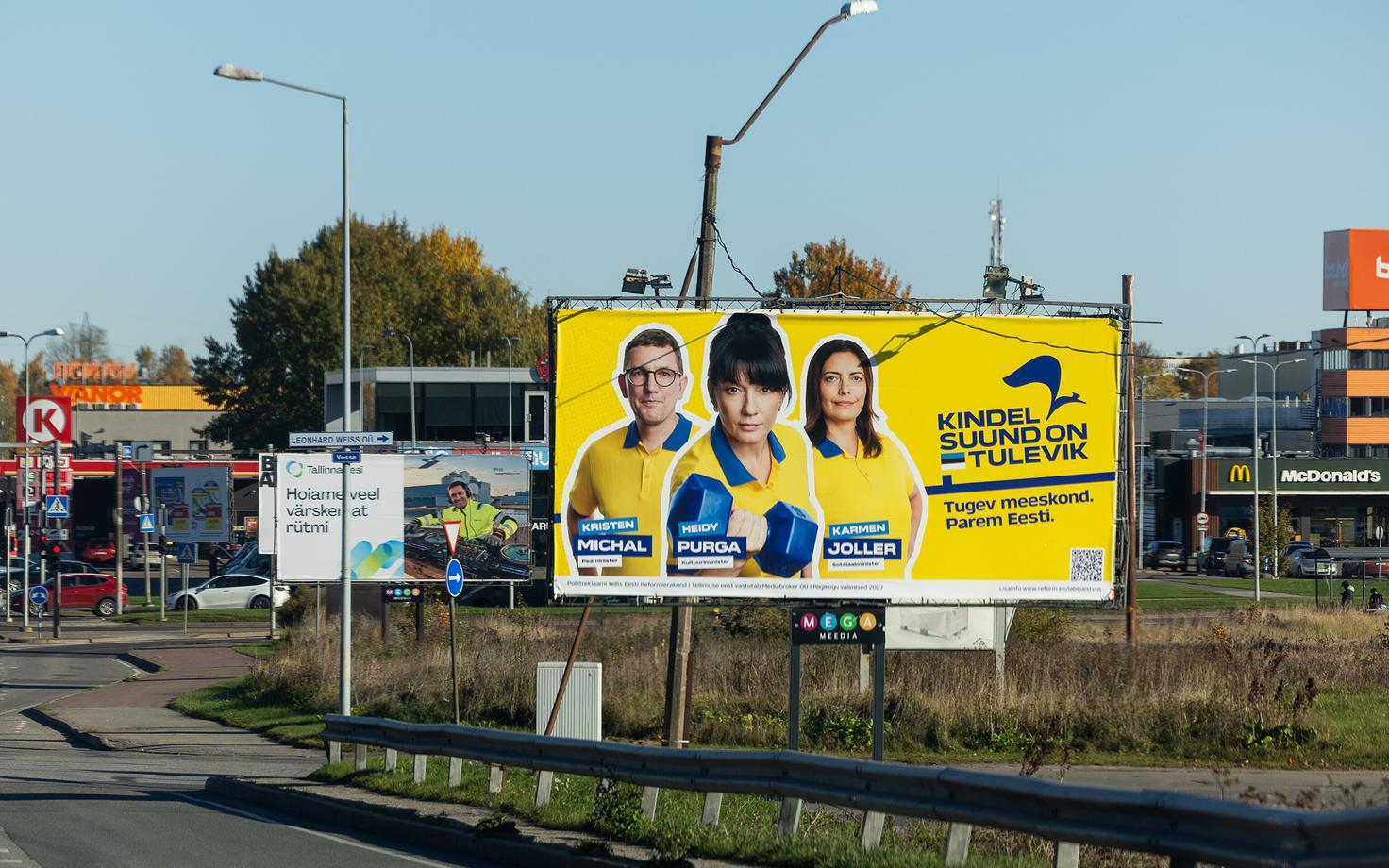 Reformierakonna valimisreklaam