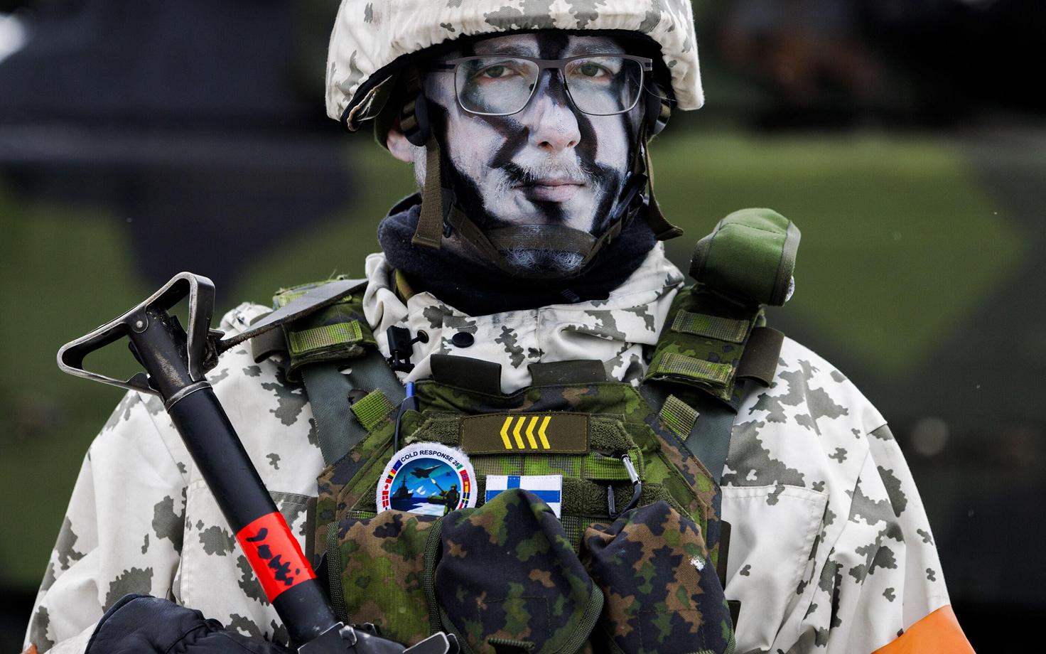Soome sõjaväelane.