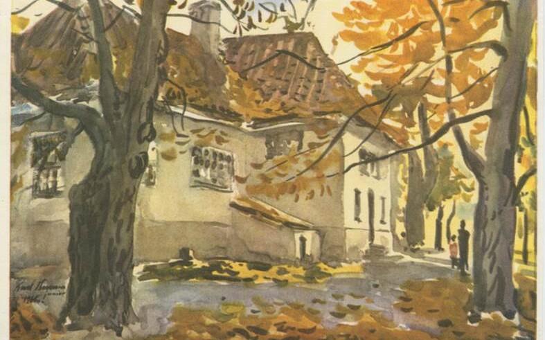 Карл Бурман Старший, Домик Петра I.