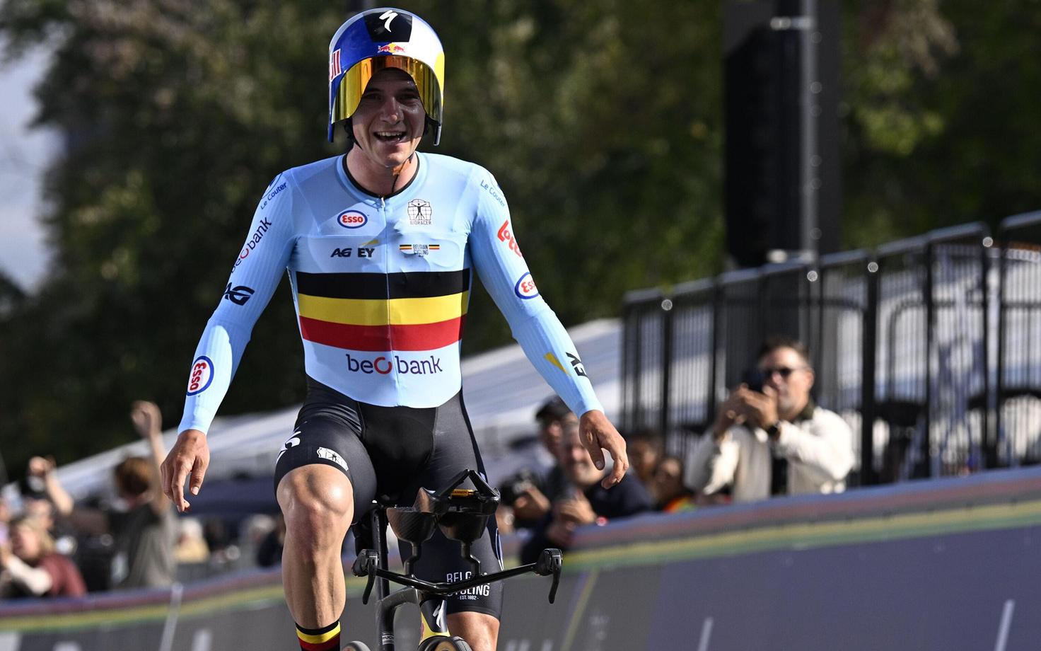 Temposõidu valitsev maailmameister Remco Evenepoel