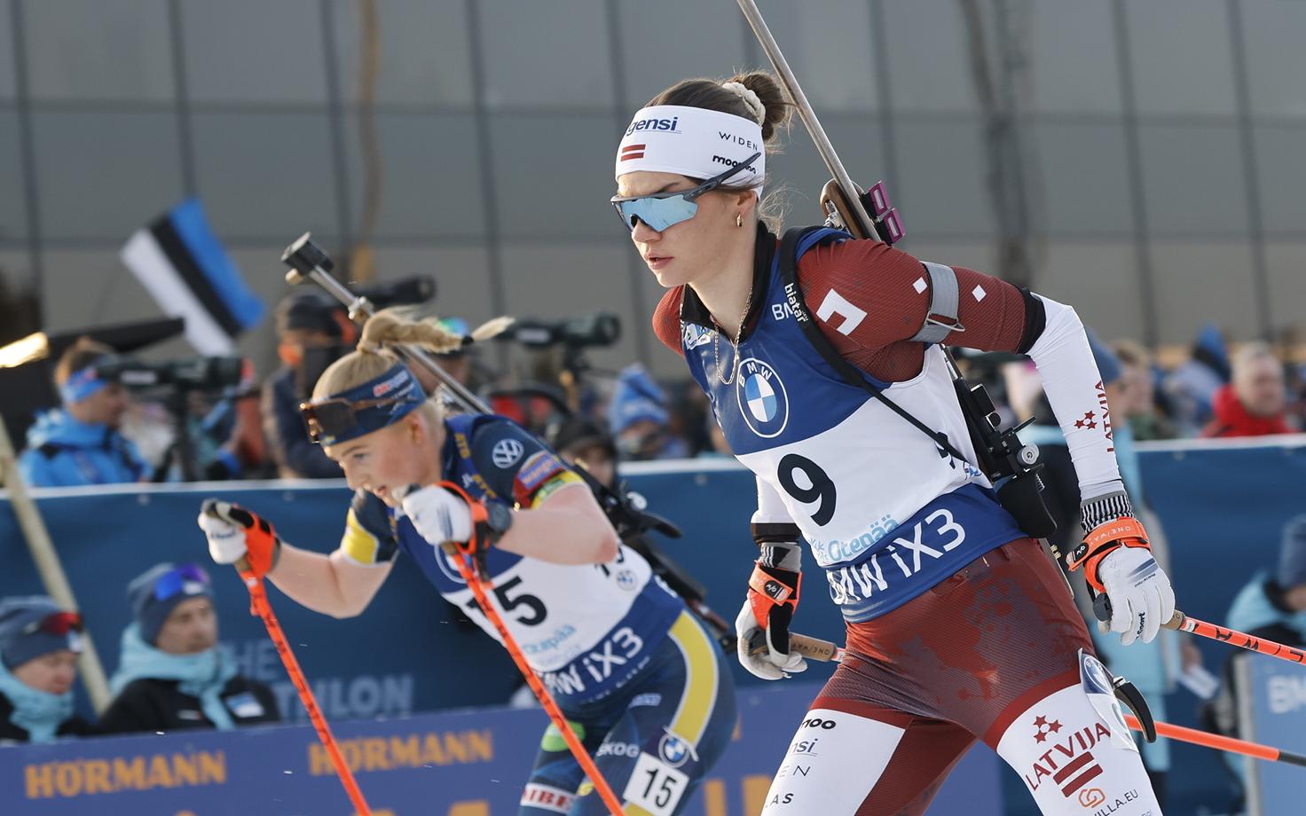 Estere Volfa võistlustules Otepääl