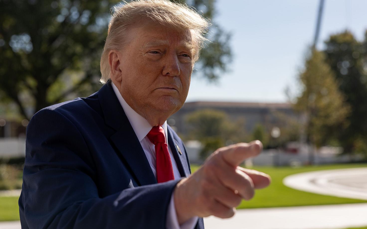 USA president Donald Trump