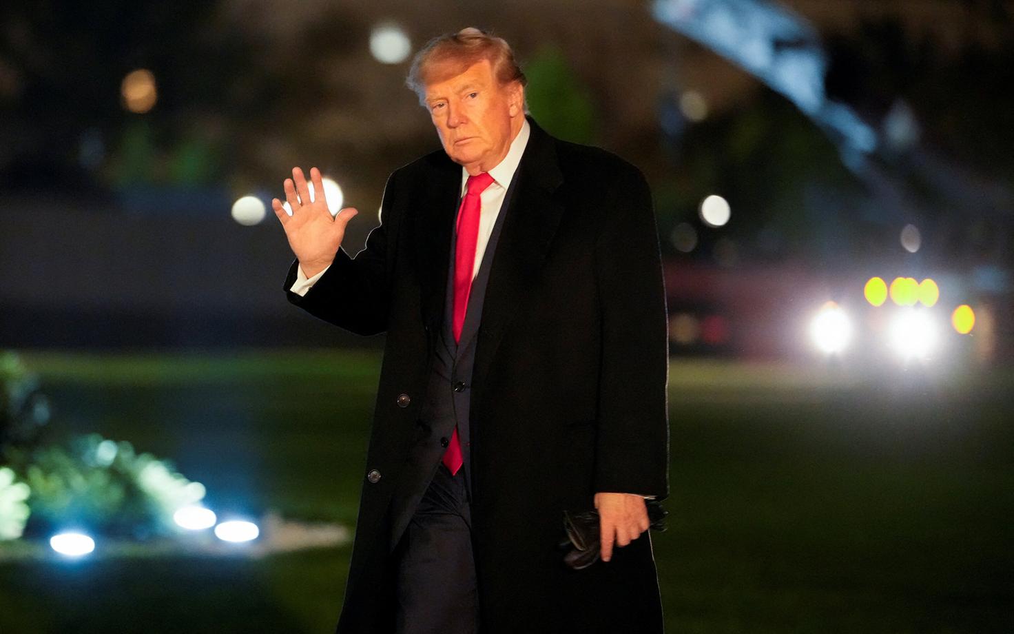 Donalt trump laupäeval