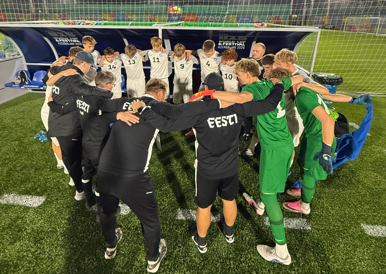 Eesti noormeeste U-15 jalgpallikoondis