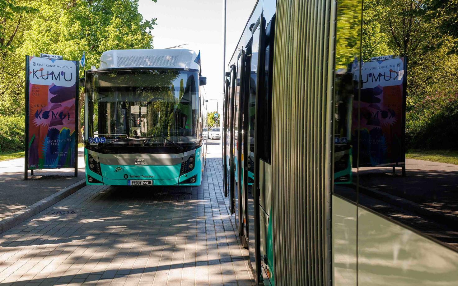 Газовый автобус BMC.