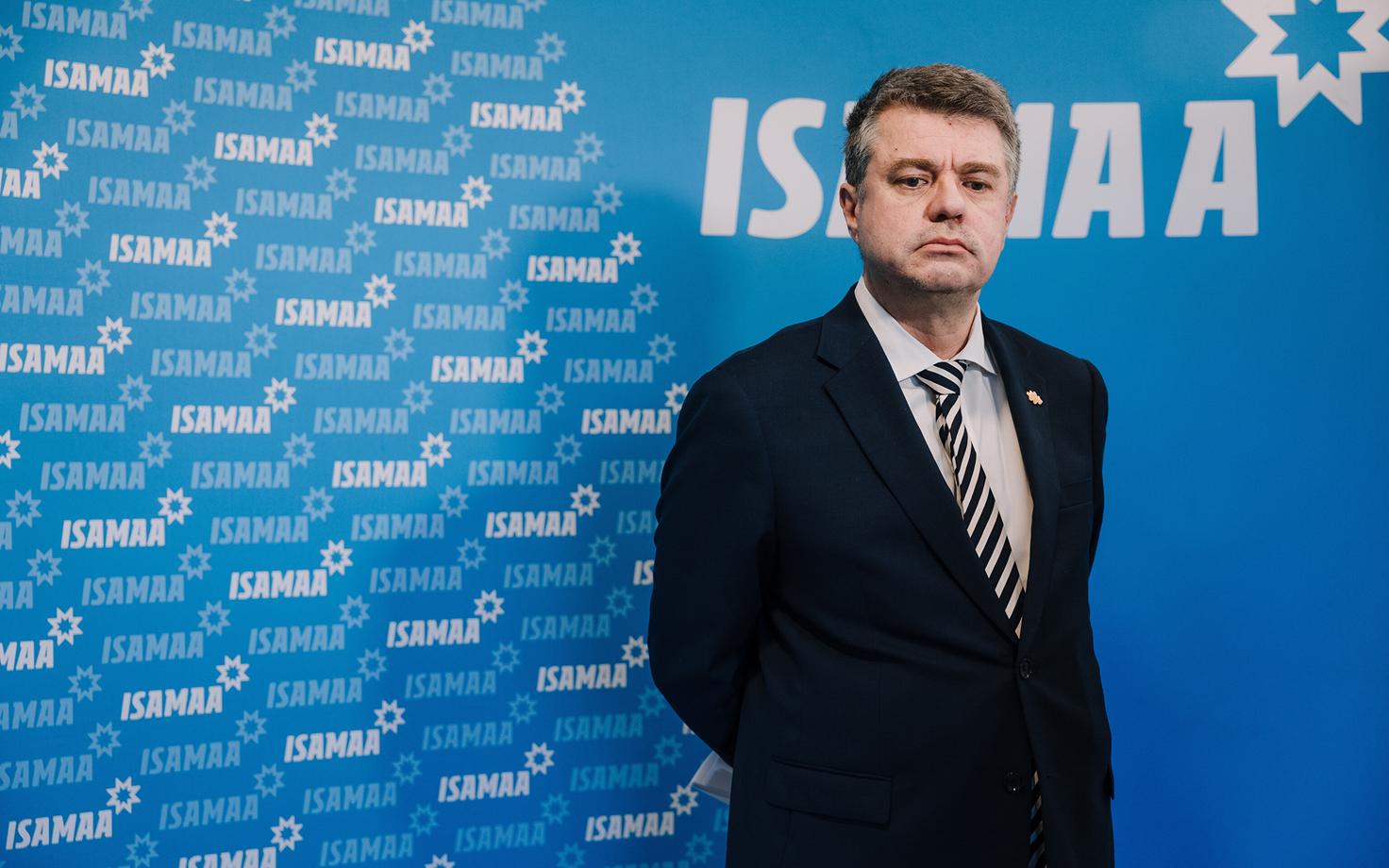 Председатель Isamaa Урмас Рейнсалу.